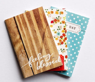 Journal-3 Pack-Back To Basics Collection