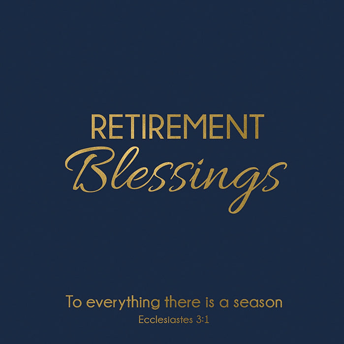 Cards-Gift-Retirement Blessings (Ecclesiastes 3:1) (3" X 3")