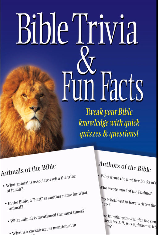 Bible Trivia & Fun Facts