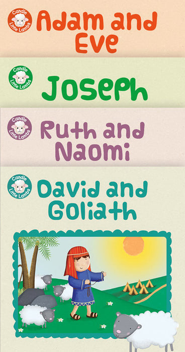 Candle Little Lambs Library: Jesus' Family (4 Books)