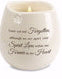 Candle-Memorial-Heart-Serenity Scent (8 Oz Soy)