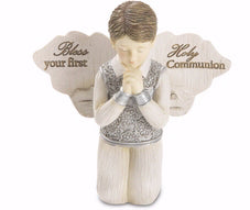 Figurine-Angel-Communion Boy (3.5")