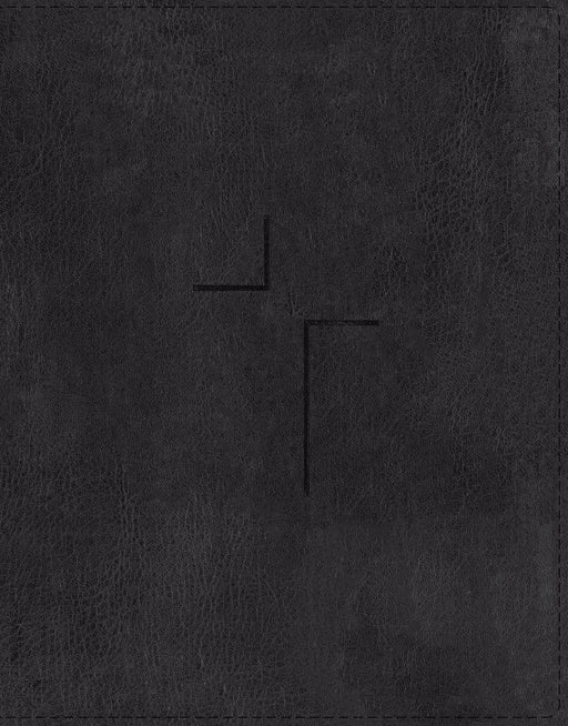 NIV The Jesus Bible (Comfort Print)-Black Leathersoft Indexed