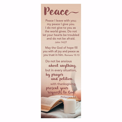 Bookmark-Bible Basics-Peace (Pack of 10) (Pkg-10)