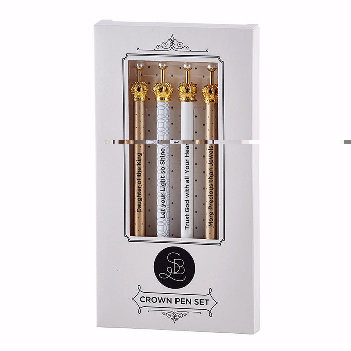 Pen-Crown-Glam Set-Boxed Set of 4