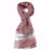 Scarf-Heather Stone Accent-Rose (21" x 70")