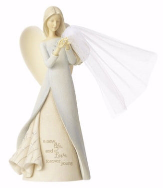 Figurine-Foundations-Bless The Bride Angel