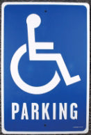 Sign-Handicapped Parking