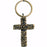 Key Chain-The Broken Road Cross-Brass Plated