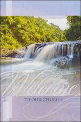Folder-Welcome-Welcome To Our Church (Pack Of 12)  (Pkg-12)