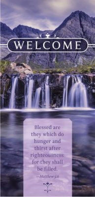 Guest Card-Welcome: Blessed (Pack Of 50) (Pkg-50)