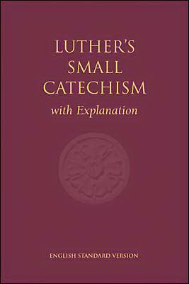 NIV Luther's Small Catechism with Explanation-Genuine Leather
