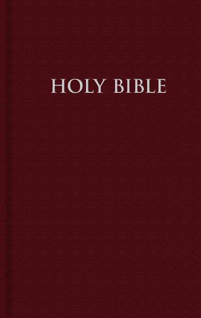 NRSV Pew & Ministry Bible-Red Hardcover