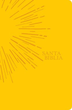 Span-NTV Holy Bible, Agape Edition (Santa Biblia, Ediciu00f3n u00c1gape)-Sunny Yellow LeatherLike