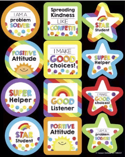 Sticker-Celebrate Learning-Motivational (Pkg-72)