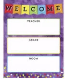 Chart-Celebrate Learning-Welcome Chart (17" x 22")