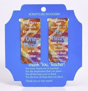 Magnetic Page Holders-Teachers Touch Eternity (2 Timothy 2:1 KJV) (Set Of 2)