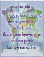Chart-John 3:16 (17" x 22")