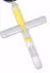 Snap-N-Glow Necklace-Jesus Is The Light Cross w/27" Black Cord (Pack Of 12) (Pkg-12)