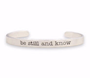 Bracelet-Cuff-Be Still And Know