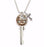 Necklace-Key-He Restores My Soul w/Ball Chain-18"