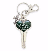 Keychain-Have Courage And Be Kind