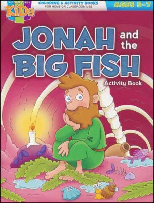 Jonah And The Big Fish Activity Book (Ages 5-7)