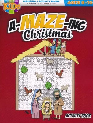 An A-MAZE-ING Christmas Activity Book (Ages 8-10)