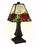 Stained Glass Memorial Lamp-So Deeply Loved (15")