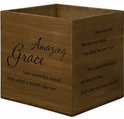 Keepsake Box-Amazing Grace (5.5 x 5.5)