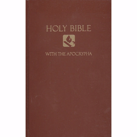 NRSV Pew Bible w/Apocrypha-Brown Hardcover