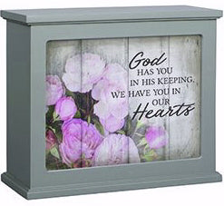 Light Box-Large-In Our Hearts (9 x 10.75 x 4.5)-Gray
