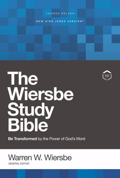 NKJV Wiersbe Study Bible (Comfort Print)-Hardcover (Feb 2019)