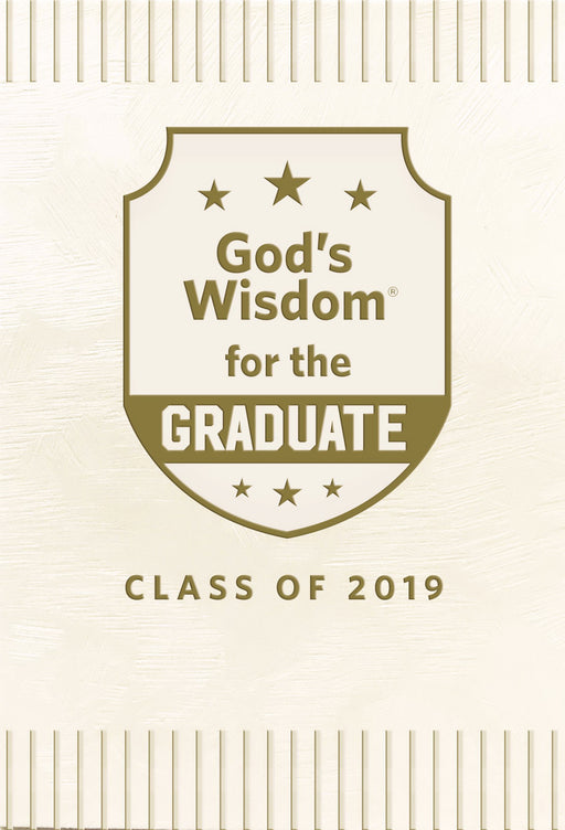 God's Wisdom For The Graduate: Class Of 2019-Blue Leathersoft (Feb 2019)