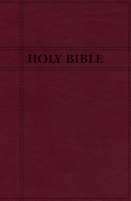 NIV Premium Gift Bible (Comfort Print)-Burgundy Leathersoft Indexed (Mar 2019)