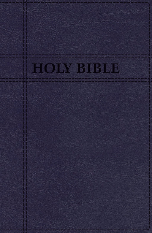 NIV Premium Gift Bible (Comfort Print)-Navy Leathersoft Indexed (Mar 2019)