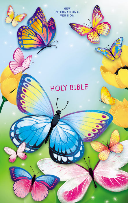 NIV Butterfly Garden Holy Bible (Comfort Print)-Hardcover (May 2019)