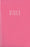 NIV Gift & Award Bible (Comfort Print)-Pink Leather-Look (Mar 2019)