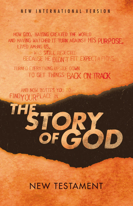 NIV The Story Of God New Testament-Softcover (Feb 2019)
