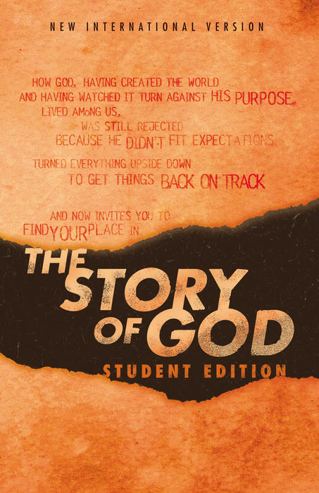 NIV The Story Of God Bible: Student Edition-Softcover (Feb 2019)