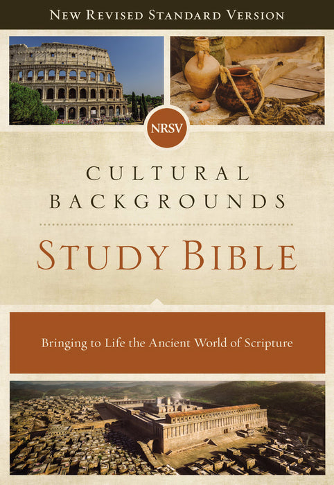 NRSV Cultural Backgrounds Study Bible (Comfort Print)-Hardcover (Mar 2019)