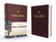 NRSV Pew & Worship Bible (Comfort Print)-Burgundy Hardcover (Apr 2019)