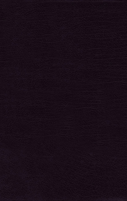 NRSV Thinline Bible (Comfort Print)-Black Bonded Leather (Apr 2019)