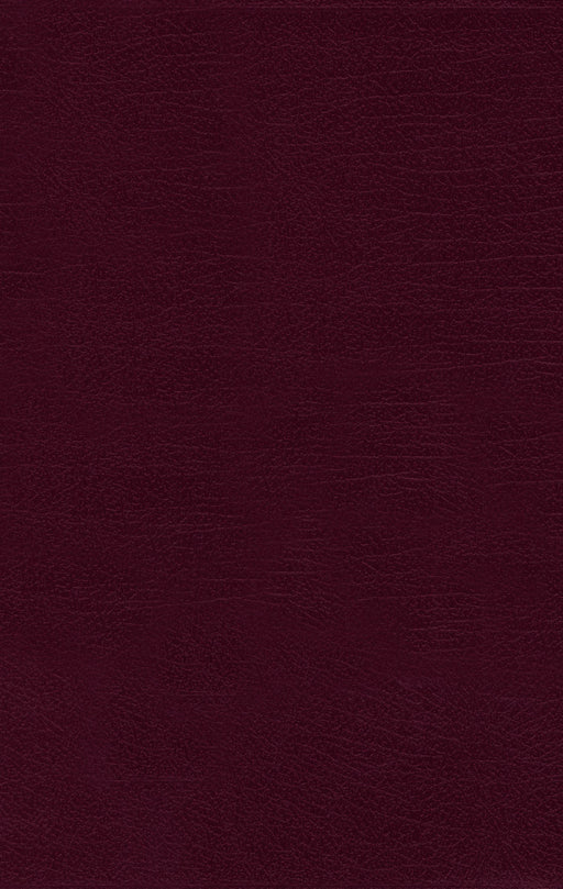 NRSV Thinline Bible/Large Print (Comfort Print)-Burgundy Bonded Leather (Apr 2019)