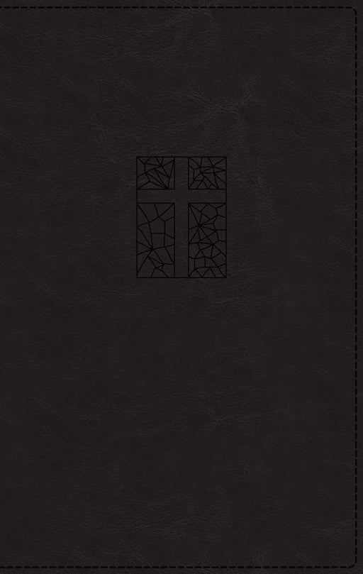 NRSV Thinline Bible/Large Print (Comfort Print)-Black Leathersoft (Apr 2019)
