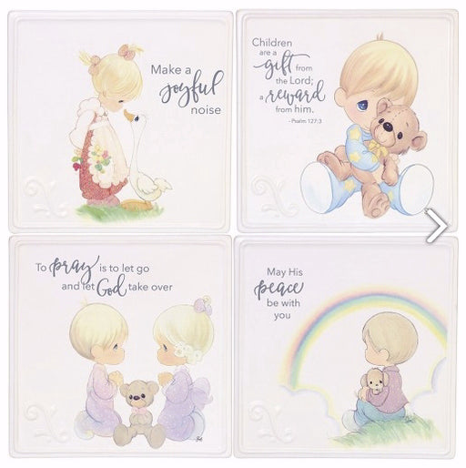 Baby Plaques-40th Anniversary (Set Of 4) (Pkg-4)