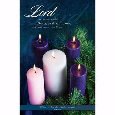 Bulletin-Advent Week 5: Lord (Luke 1:33 KJV) (Pack Of 100) (Pkg-100)