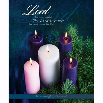 Bulletin-Advent Week 5: Lord (Luke 1:33 KJV)-Legal Size (Pack Of 100) (Pkg-100)