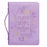 Bible Cover-Trendy LuxLeather-Plans-Large-Lavender (Nov)