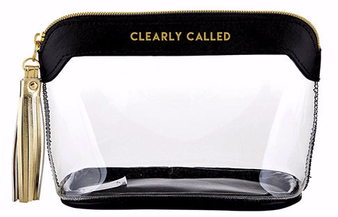 Clear Travel Pouch-Clearly Called (6.25" x  4.75")
